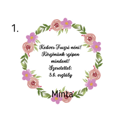 Virág nevelgetős ajándék 2.
