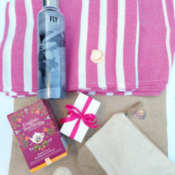 Vakáció 3. - pink strandolós ajándékdoboz
