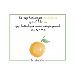 Narancsmánia- narancskedvelők ajándékdoboza
