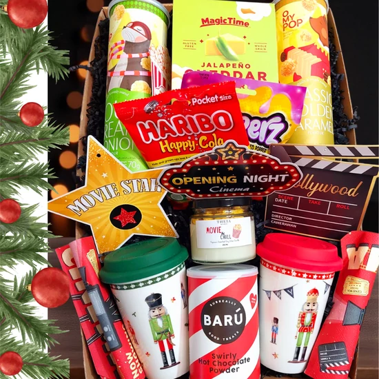 Christmas movie night - közös, mozizós ajándékdoboz