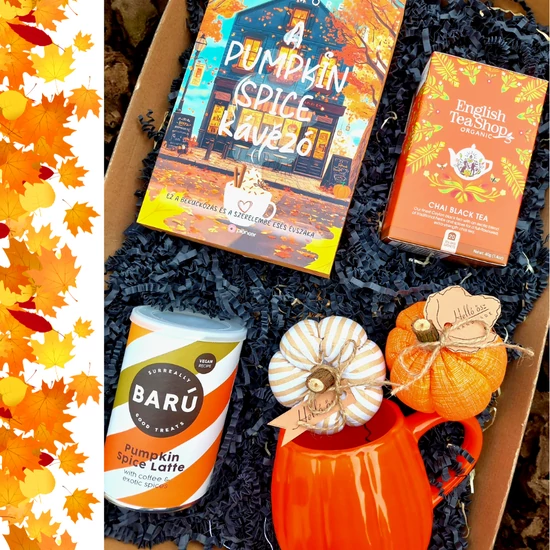 Pumpkin spice latte könyves box