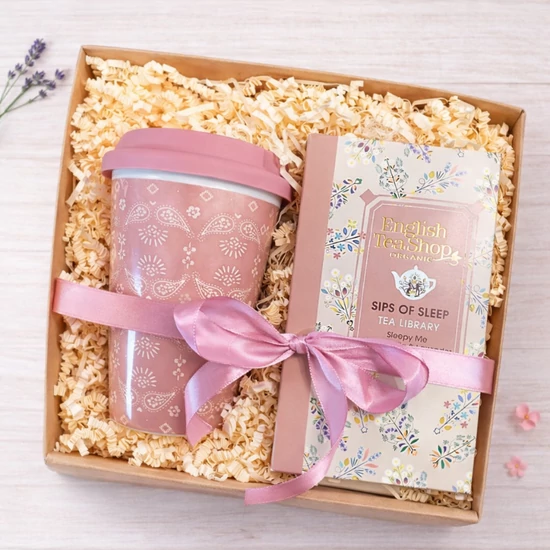 Tea library 2. - Teakönyv hordozható porcelán pohárral