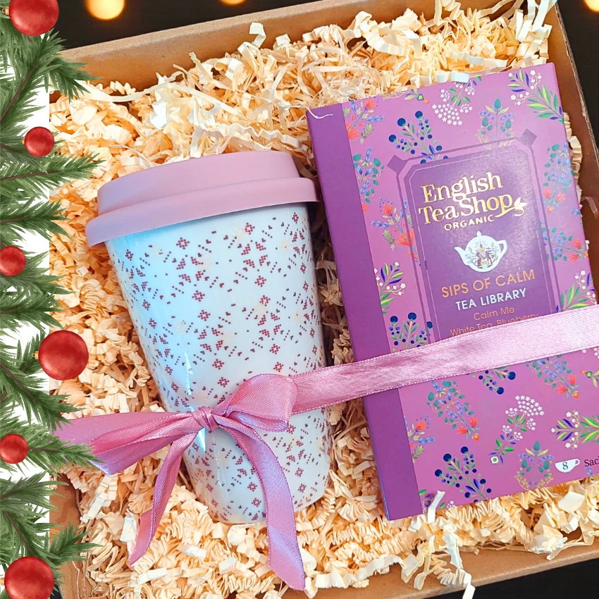 Tea library 2. - Teakönyv hordozható porcelán pohárral Tea library 2. - Teakönyv hordozható porcelán pohárral